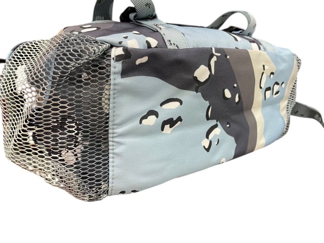 supreme シュプリーム　ショルダー　カモフラ　カモ柄　ブルー　ナイロン