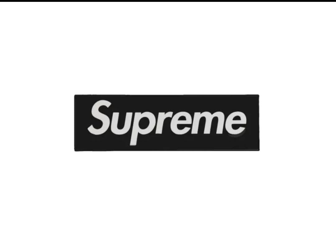 小物 Supreme Box Logo Car Emblem \