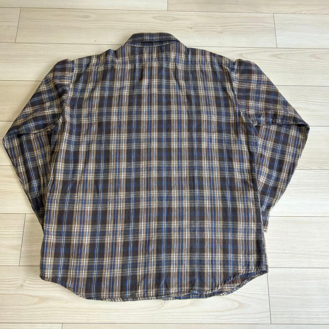 ノ*リ様 70s FIVE brother ネルシャツ　ヴィンテージ コットン