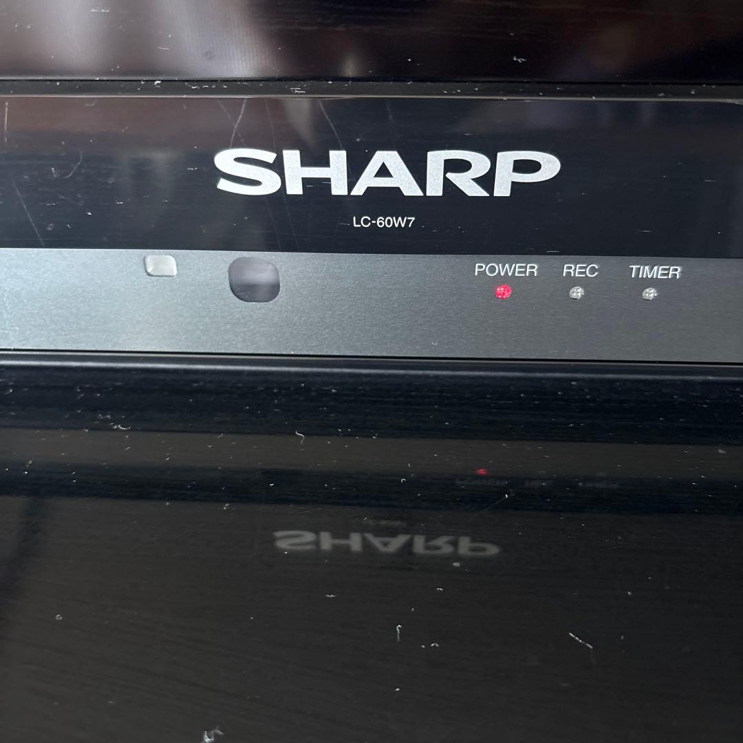 シャープ　大画面60インチAQUOS 液晶テレビ　ソニーリモコン&おまけ付