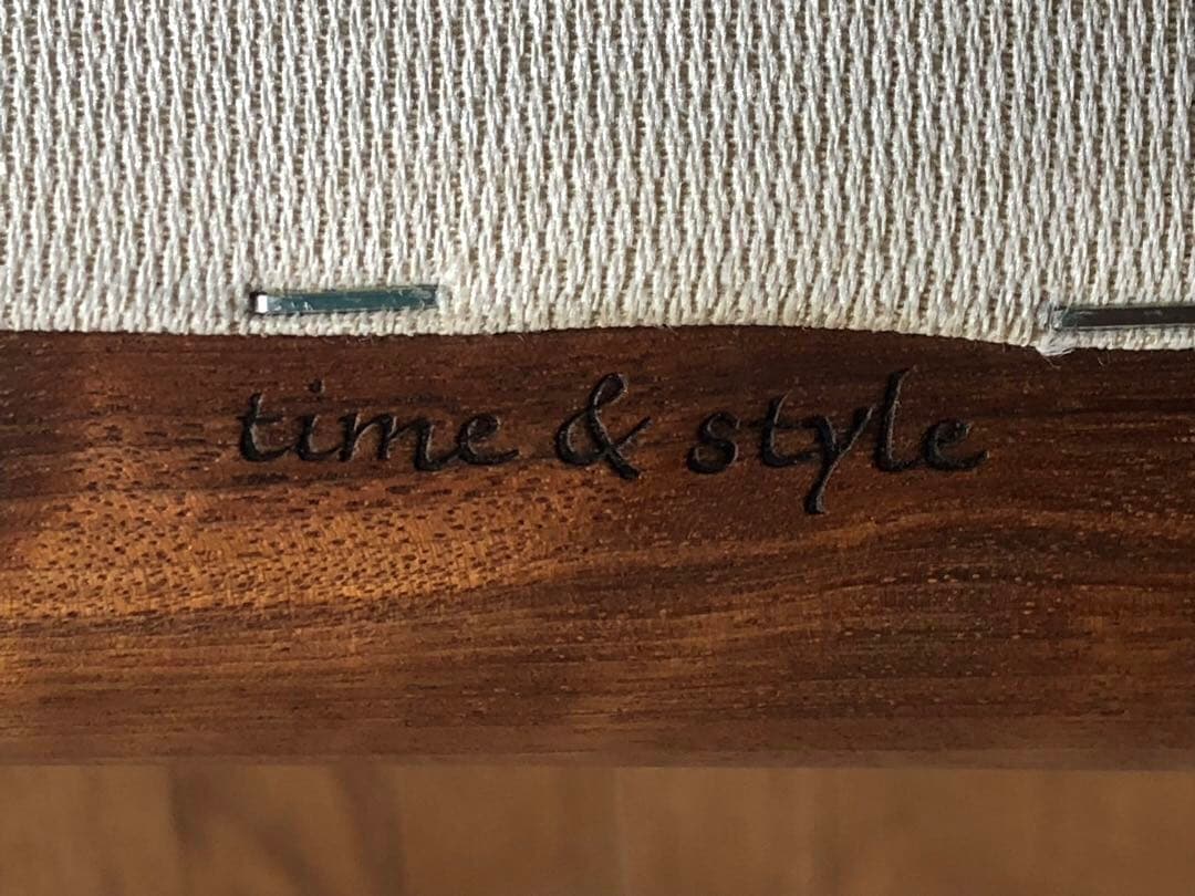 Time&style タイムアンドスタイル Vision アームチェア 無垢材①