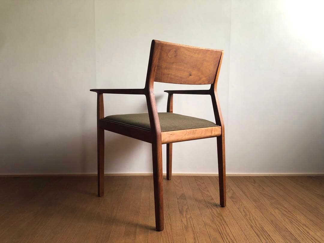 Time&style タイムアンドスタイル Vision アームチェア 無垢材①