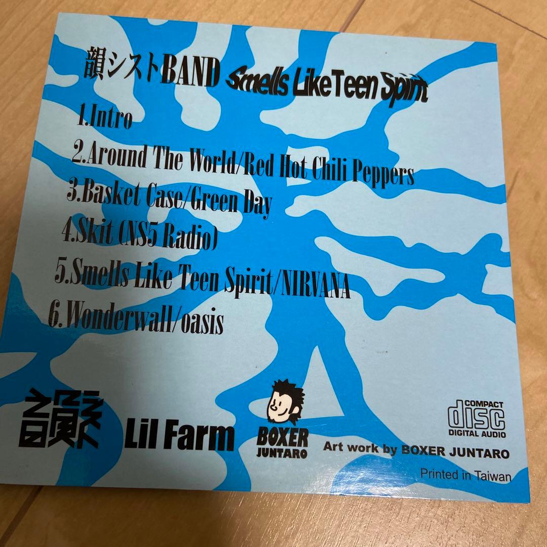 韻シストBAND / SMELLS LIKE TEEN SPIRIT サイン入り