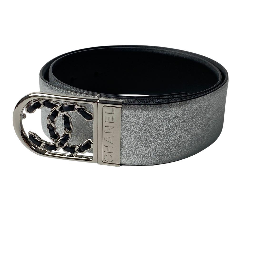 美品 シャネルCHANEL ココマーク ベルト B25S 75/30