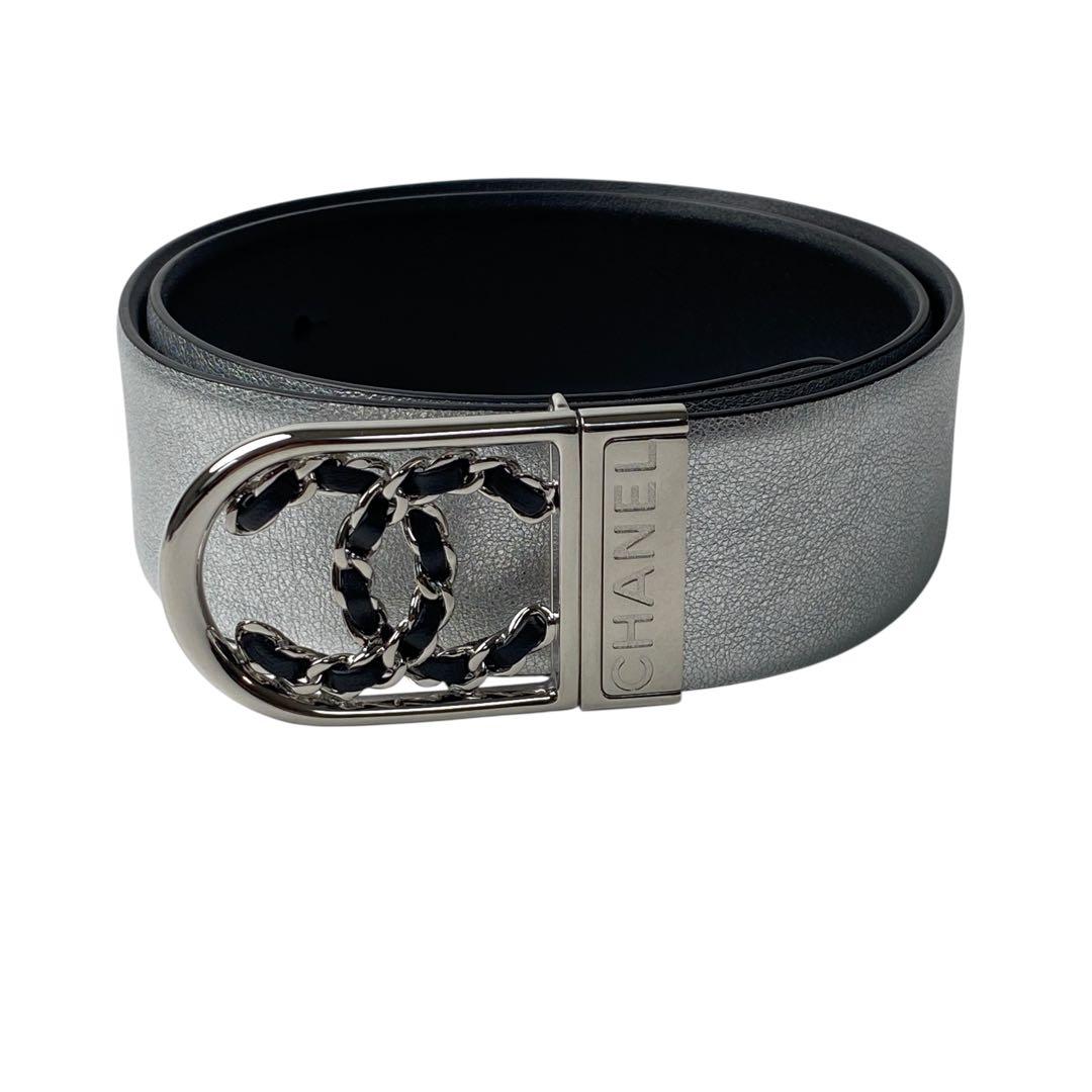 美品 シャネルCHANEL ココマーク ベルト B25S 75/30