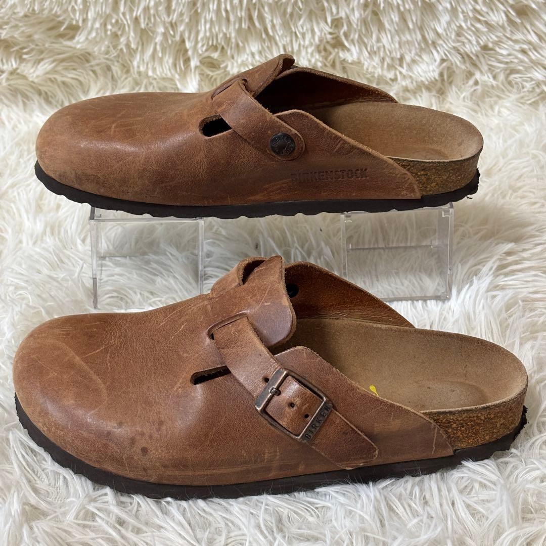 【美品】BIRKENSTOCK ビルケンシュトック　ボストン　レザー　36