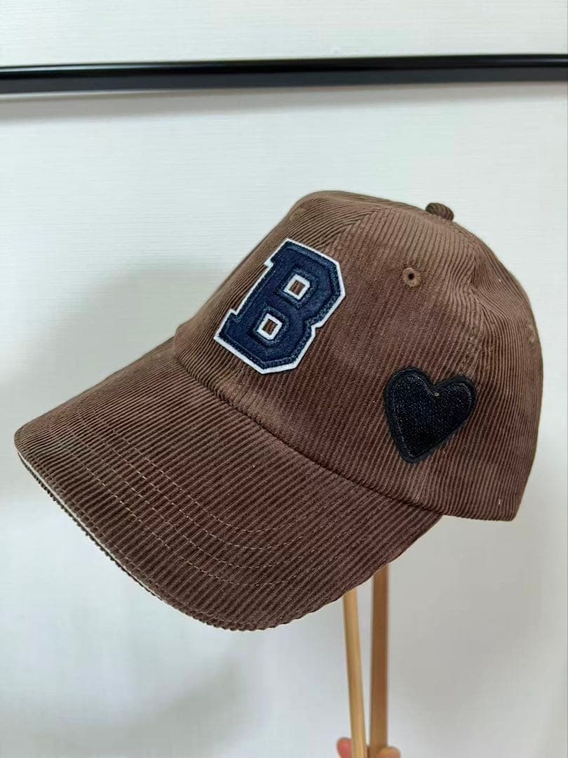 Bibiy ビビィ 茶色 ブラウン キャップ 帽子 正規品