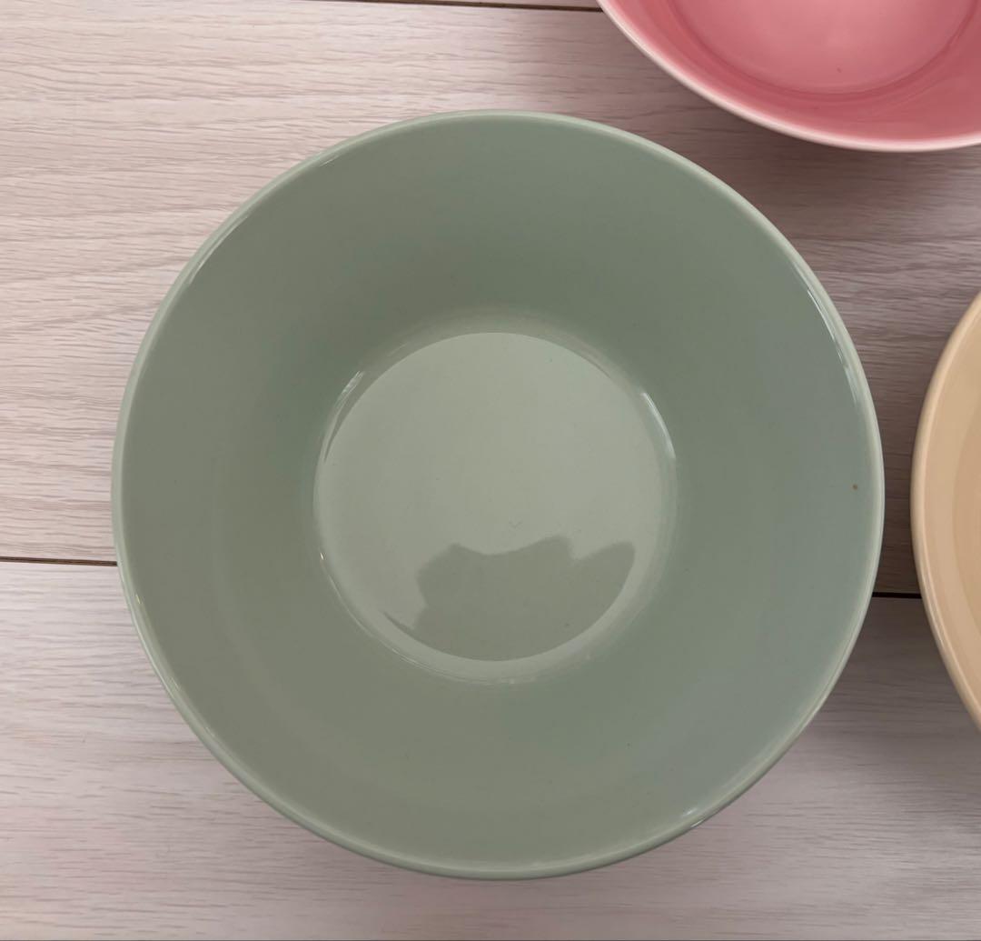 イッタラ ティーマ ボウル 15cm セラドングリーン 廃盤色 5つセット
