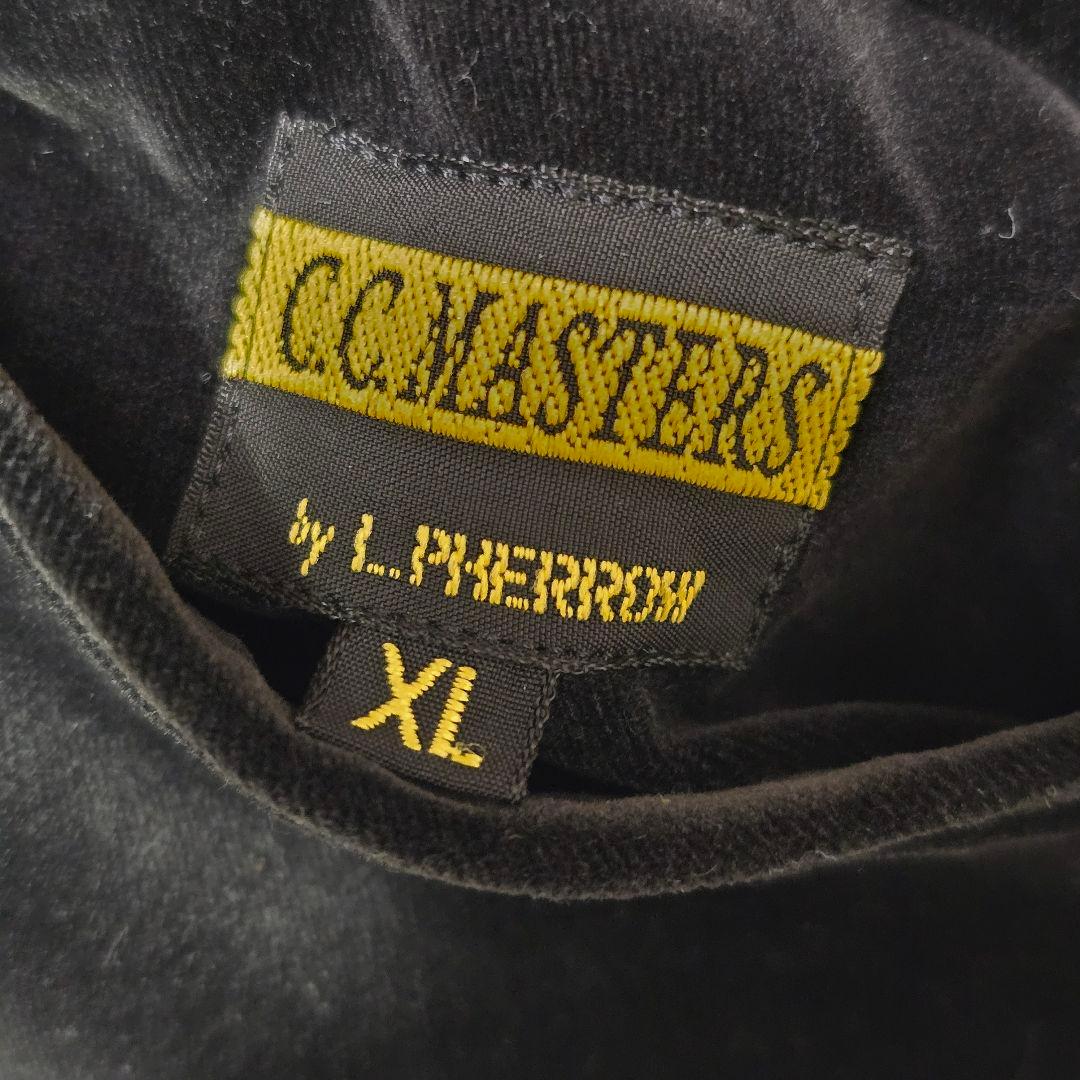 PHERROW'S リバーシブル　スカジャン 別珍 サテン 刺繍 XL