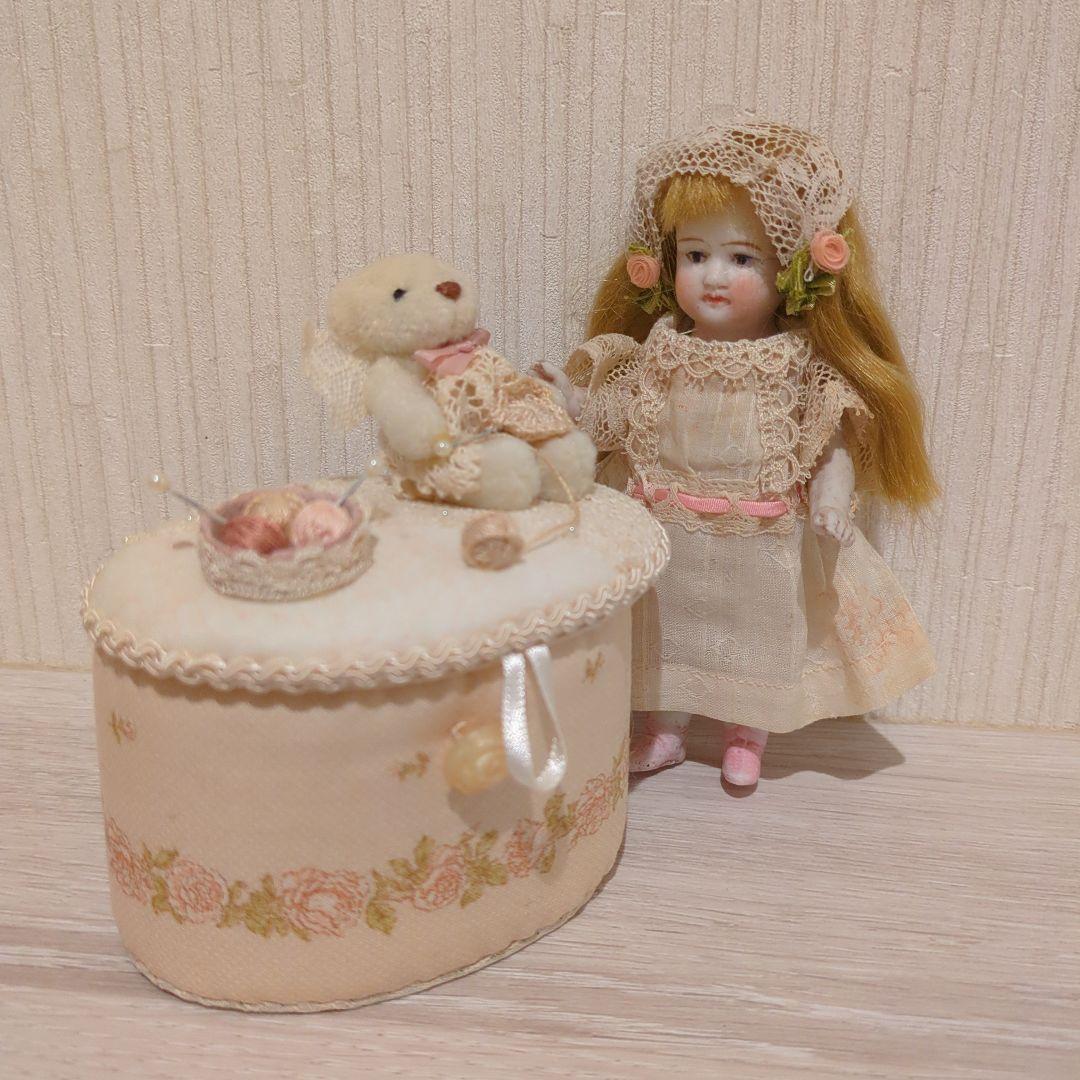 6/10まで15%off♡　アンティーク　オールビスク　ミニョネット　ドイツ