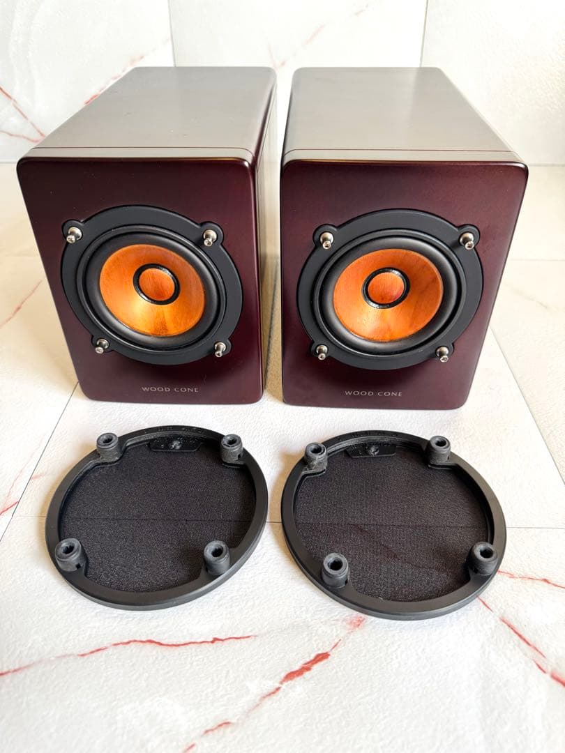 JVC Victor EX-AR3 コンポ ウッドコーンスピーカー