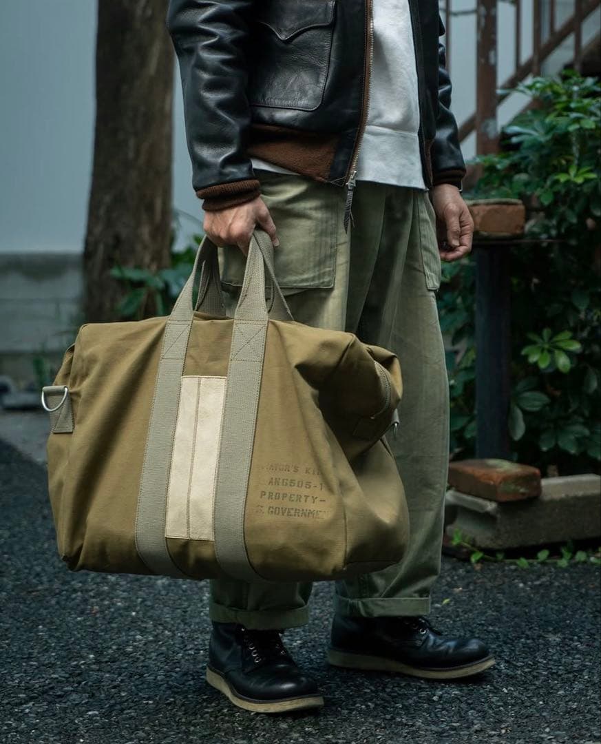 リアルマッコイズ アビエイターキットバッグ