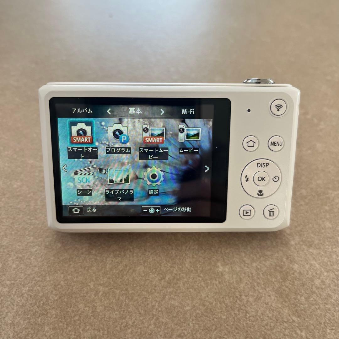 デジタルカメラ 自撮り液晶 サムスン DV150F ホワイト