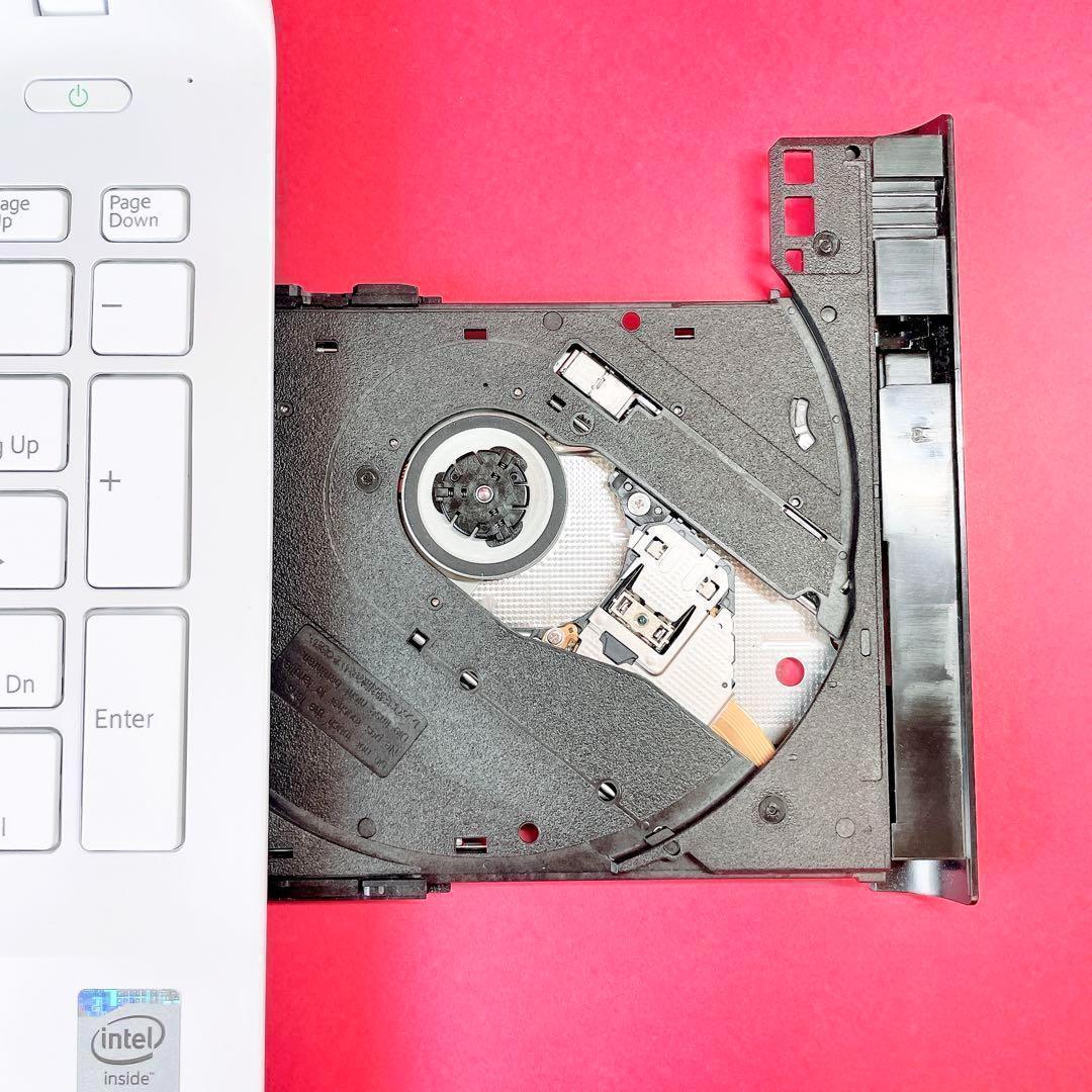 動作良好❣️Win11✨️ノートパソコン‼️薄型VAIO快適SSDカメラ付きおしゃれ白