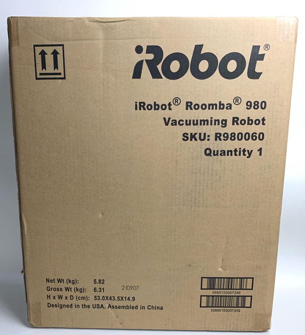 新品未開封 iRobot Roomba 980 ロボット掃除機本体