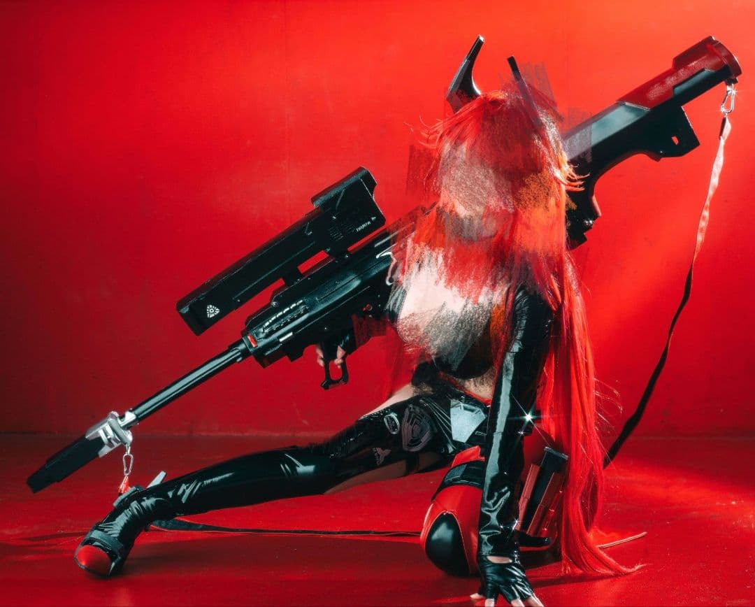 コスプレ小道具　NIKKE　レッドフード銃　ウルフズベイン