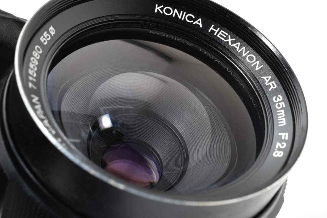 超美品　KONICA HEXANON AR 35mm F2.8 MF M613