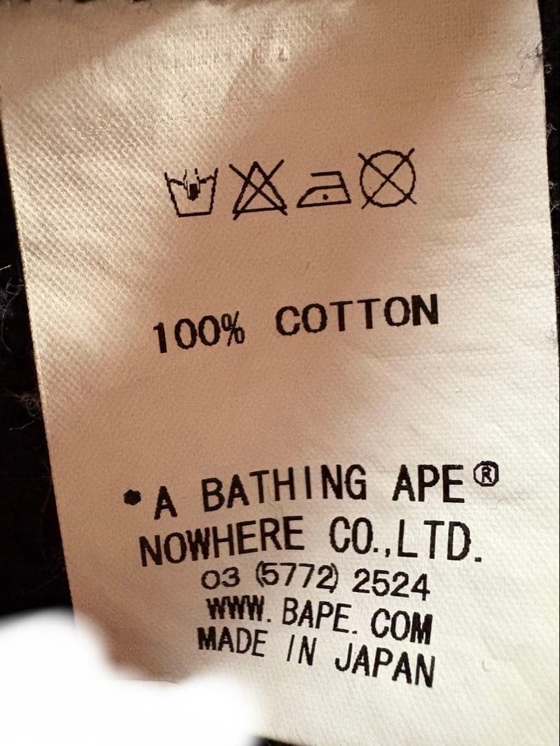A BATHING APE フルジップ　パーカー