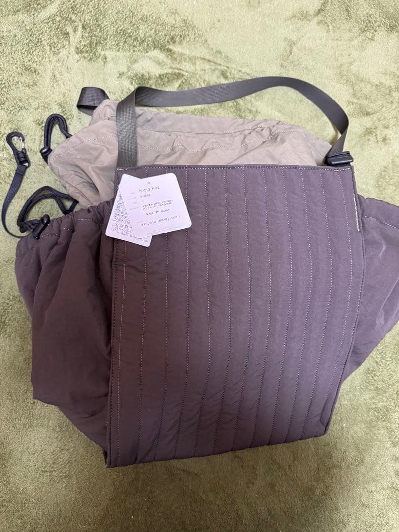 【期間値下】SOLPRESA キルティングマザーズバッグ Lサイズ