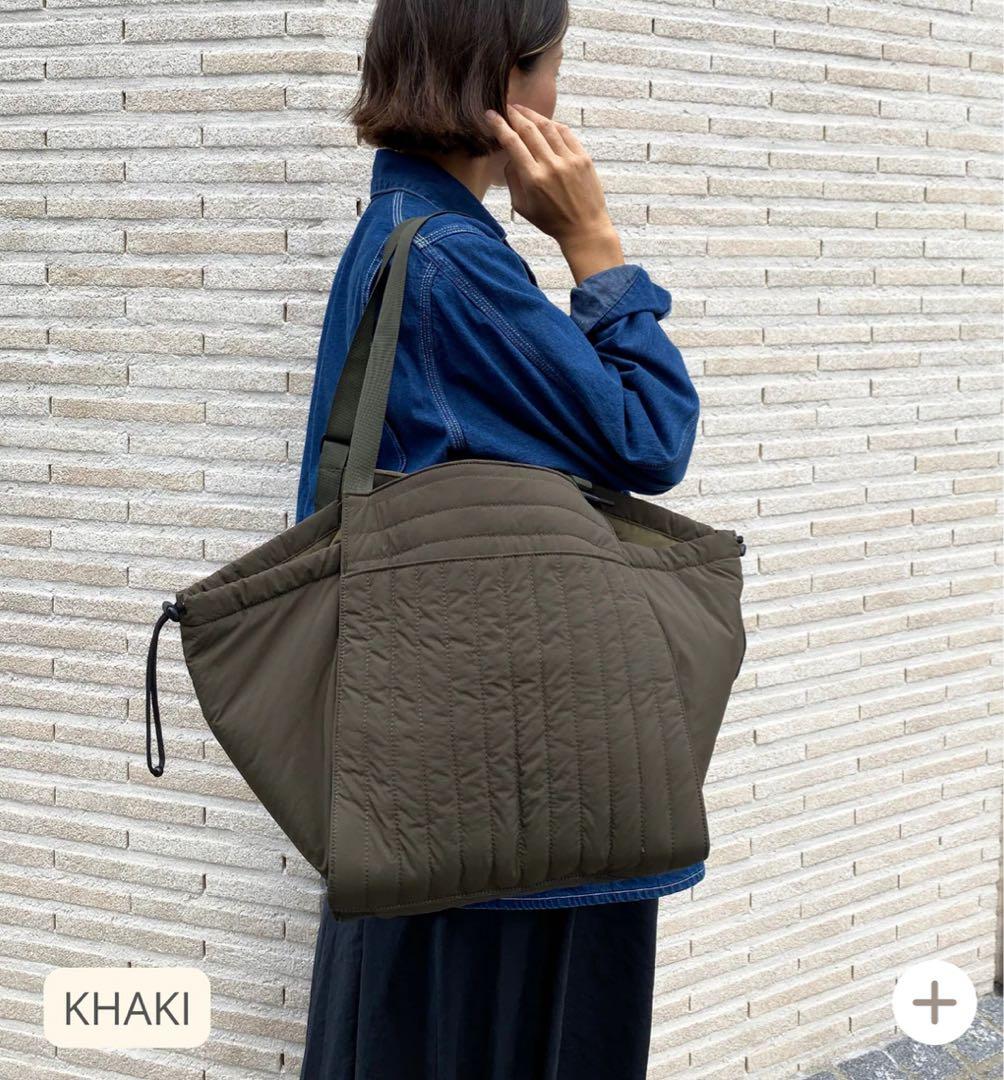 【期間値下】SOLPRESA キルティングマザーズバッグ Lサイズ