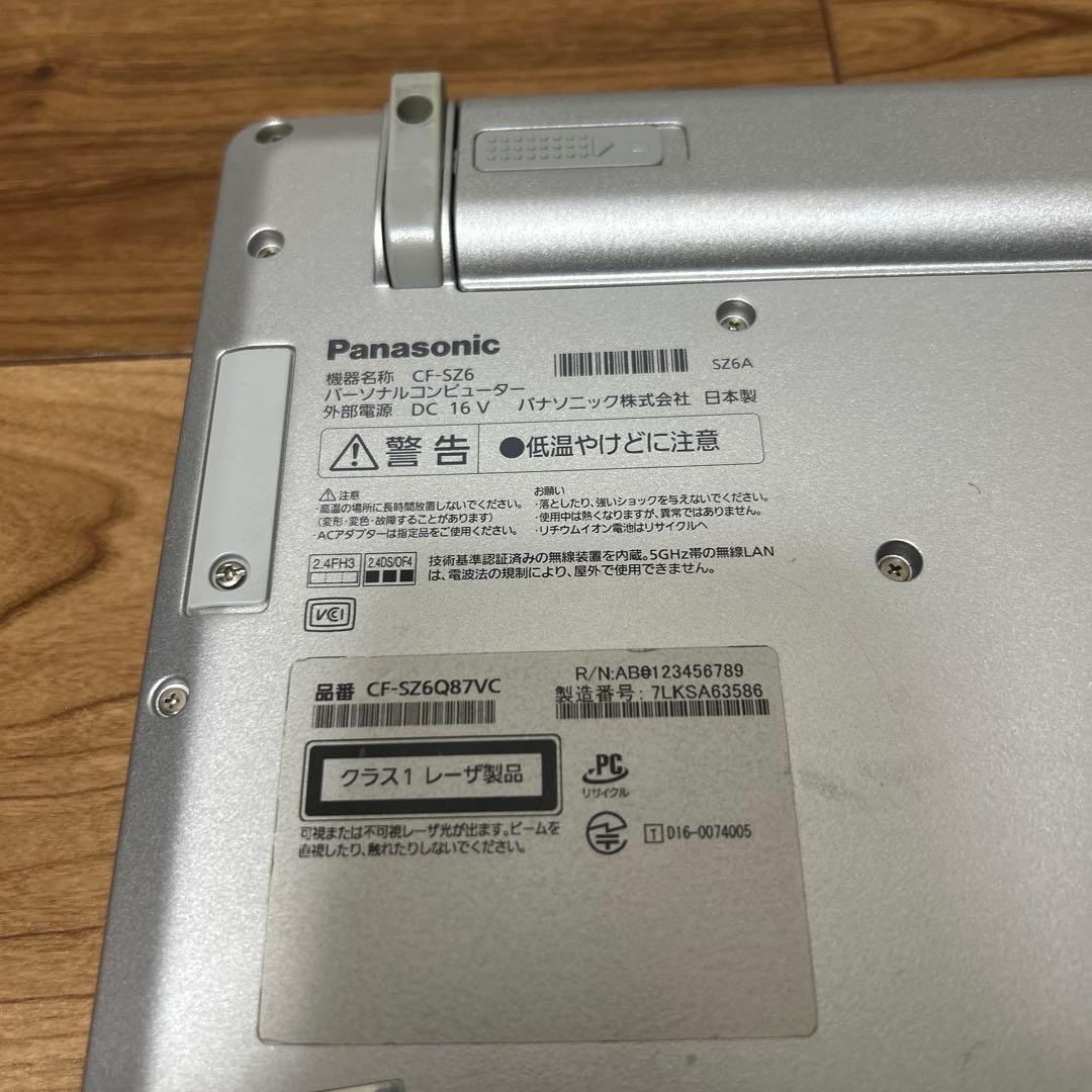 K*J様 let's note cf-sz6 レッツノート