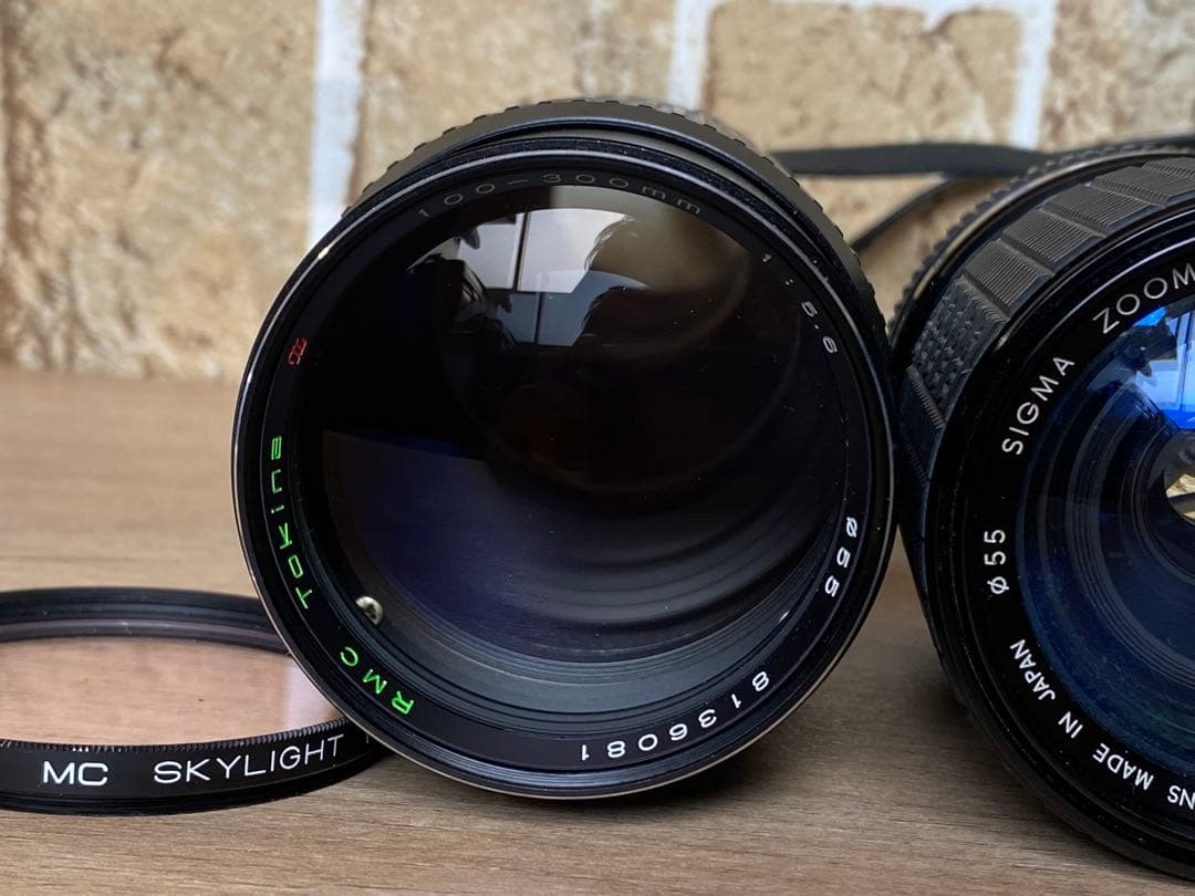 オリンパス OM10 一眼レフ フィルムカメラ レンズ2個 OLYMPUS