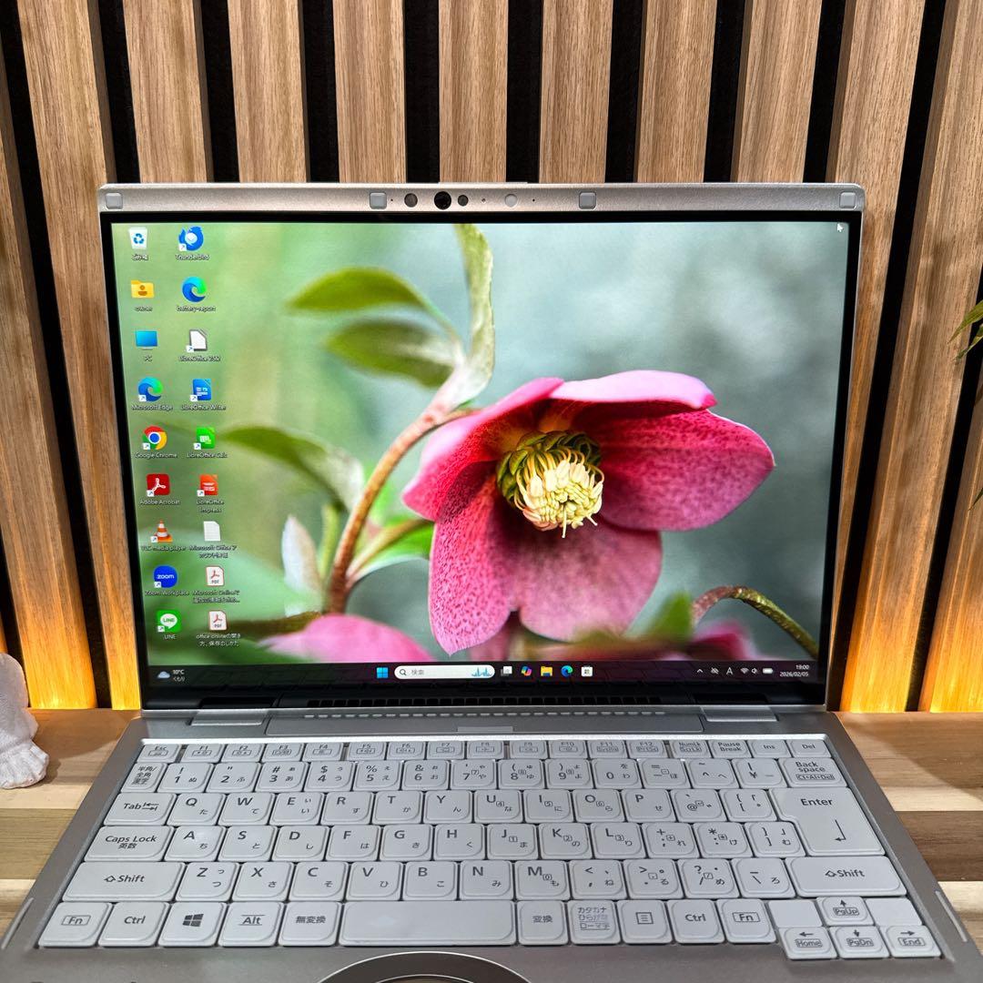 準美品 タッチパネル式‼️Let's note FV1☘最高峰i7☘ノートパソコン