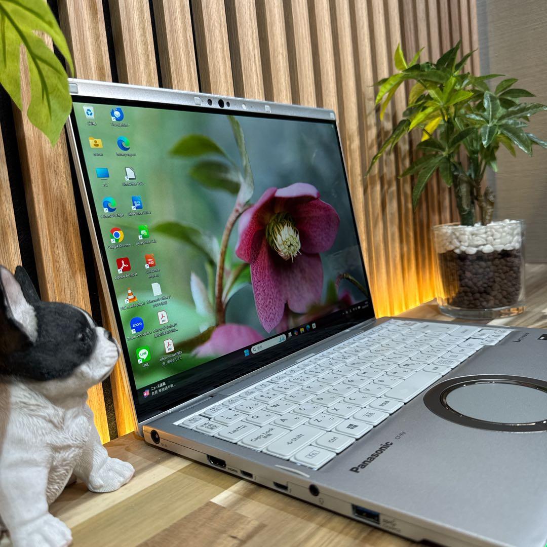 準美品 タッチパネル式‼️Let's note FV1☘最高峰i7☘ノートパソコン