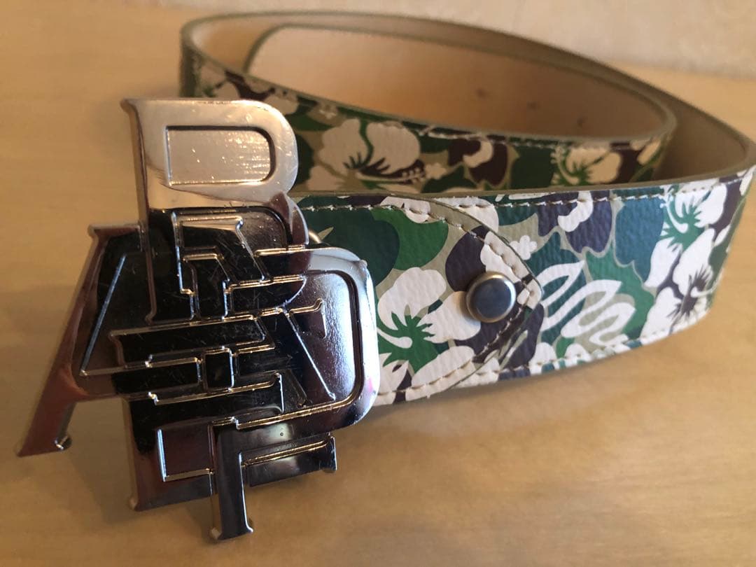 ベイシングエイプ フラワーカモベルト