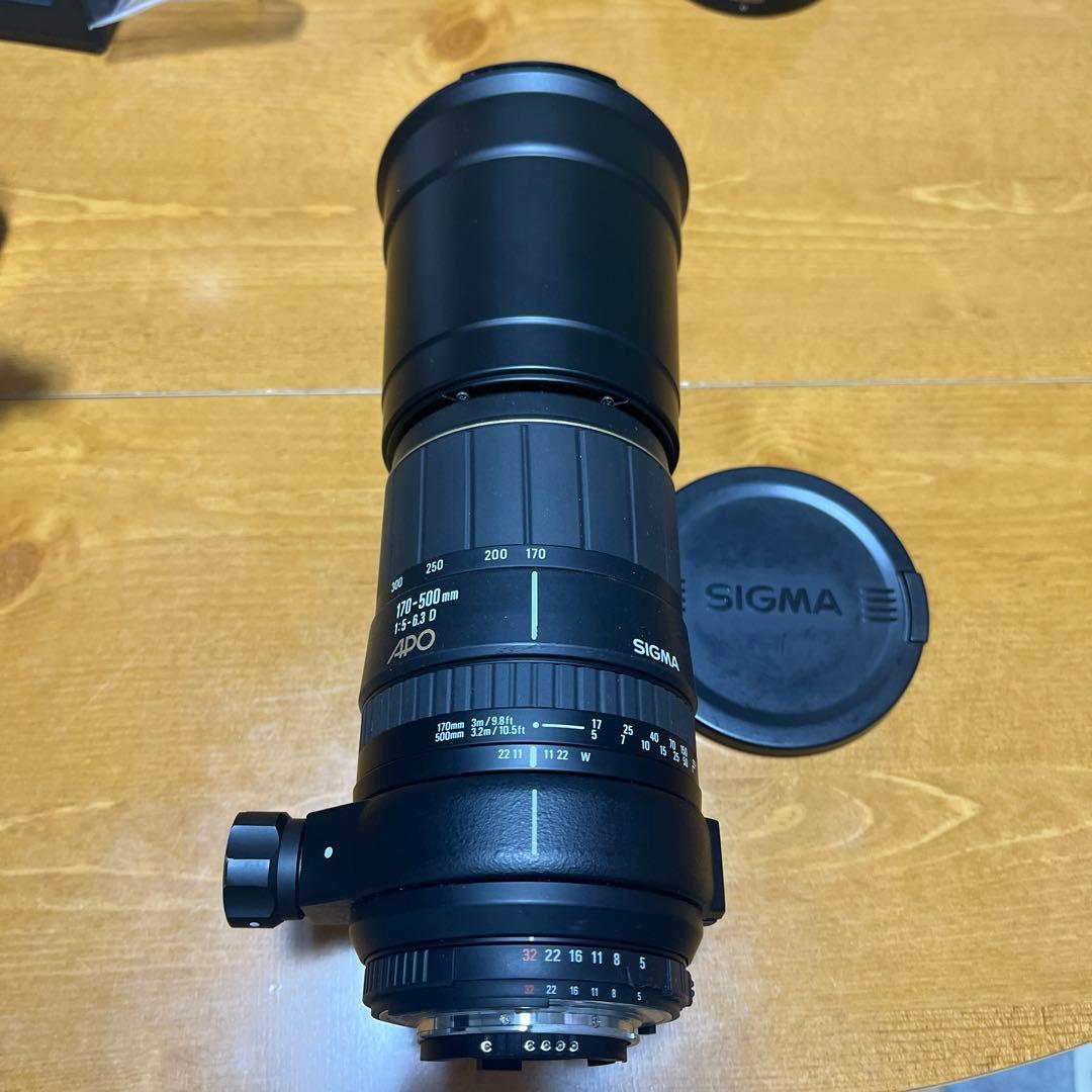 美品‼️SIGMA170〜500ミリ