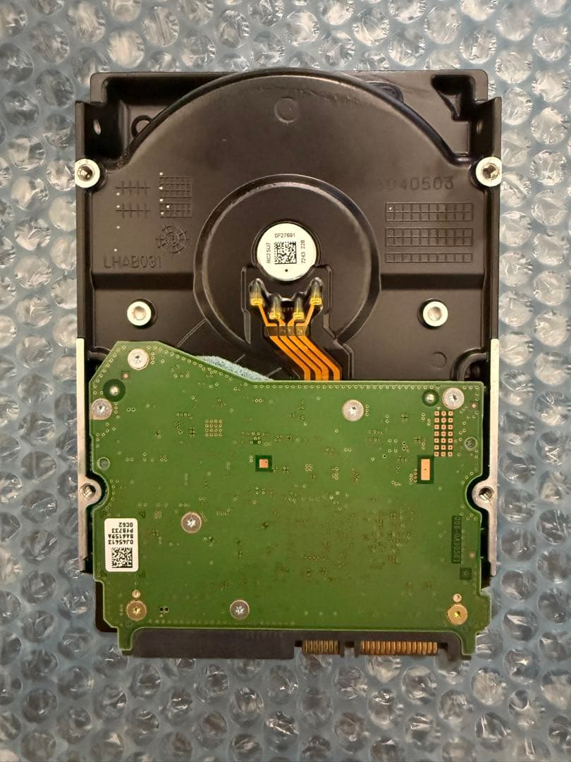 内蔵型ハードディスクドライブ Western Digital Gold 10TB 7200rpm 256MB
