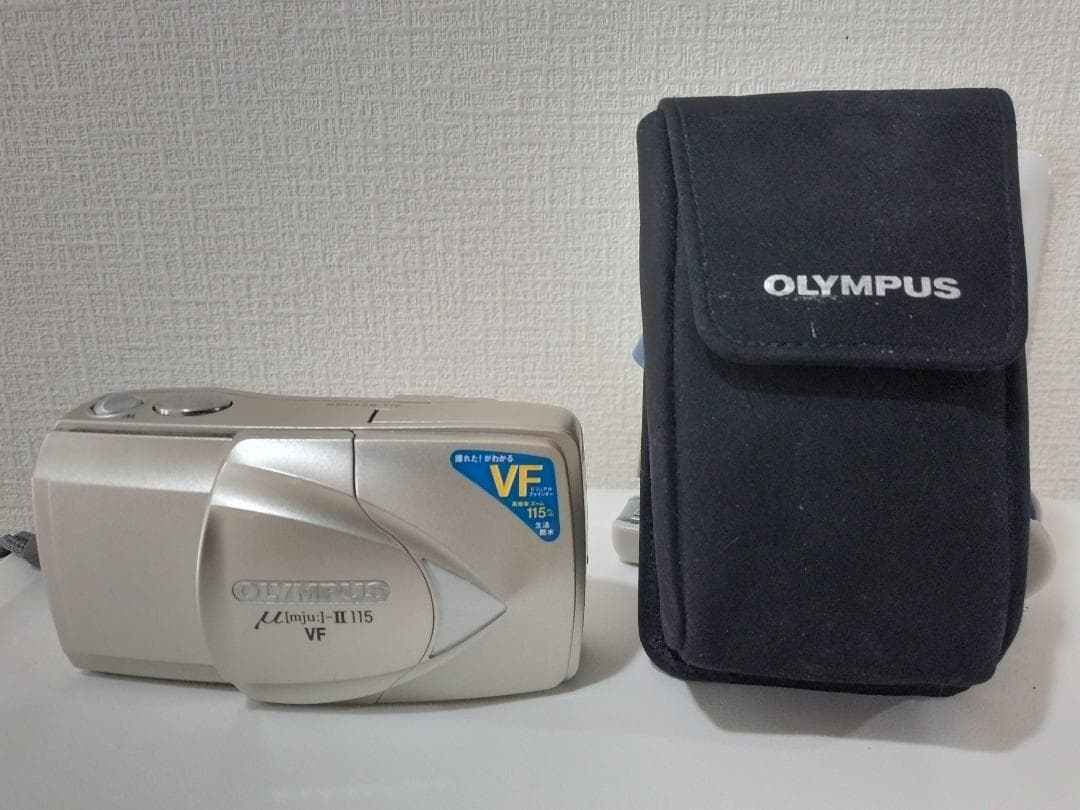 【完動・美品】OLYMPUS μ-Ⅱ 115 VF フィルムカメラ