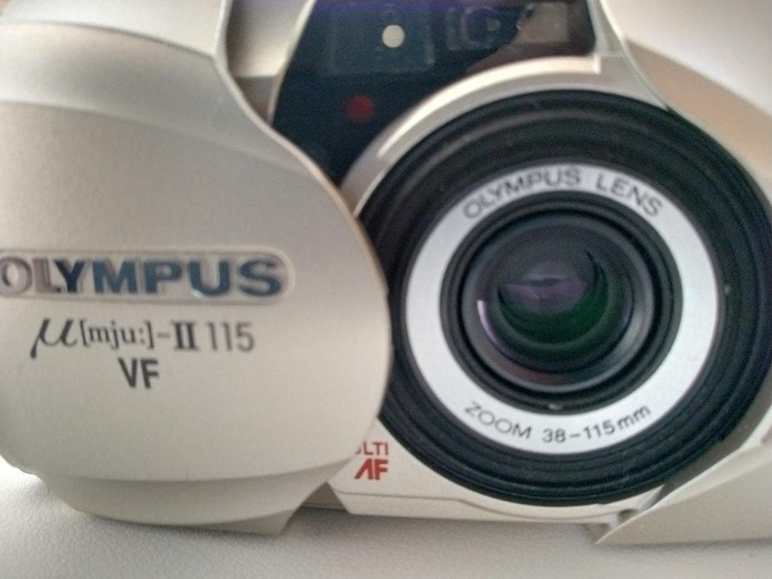 【完動・美品】OLYMPUS μ-Ⅱ 115 VF フィルムカメラ
