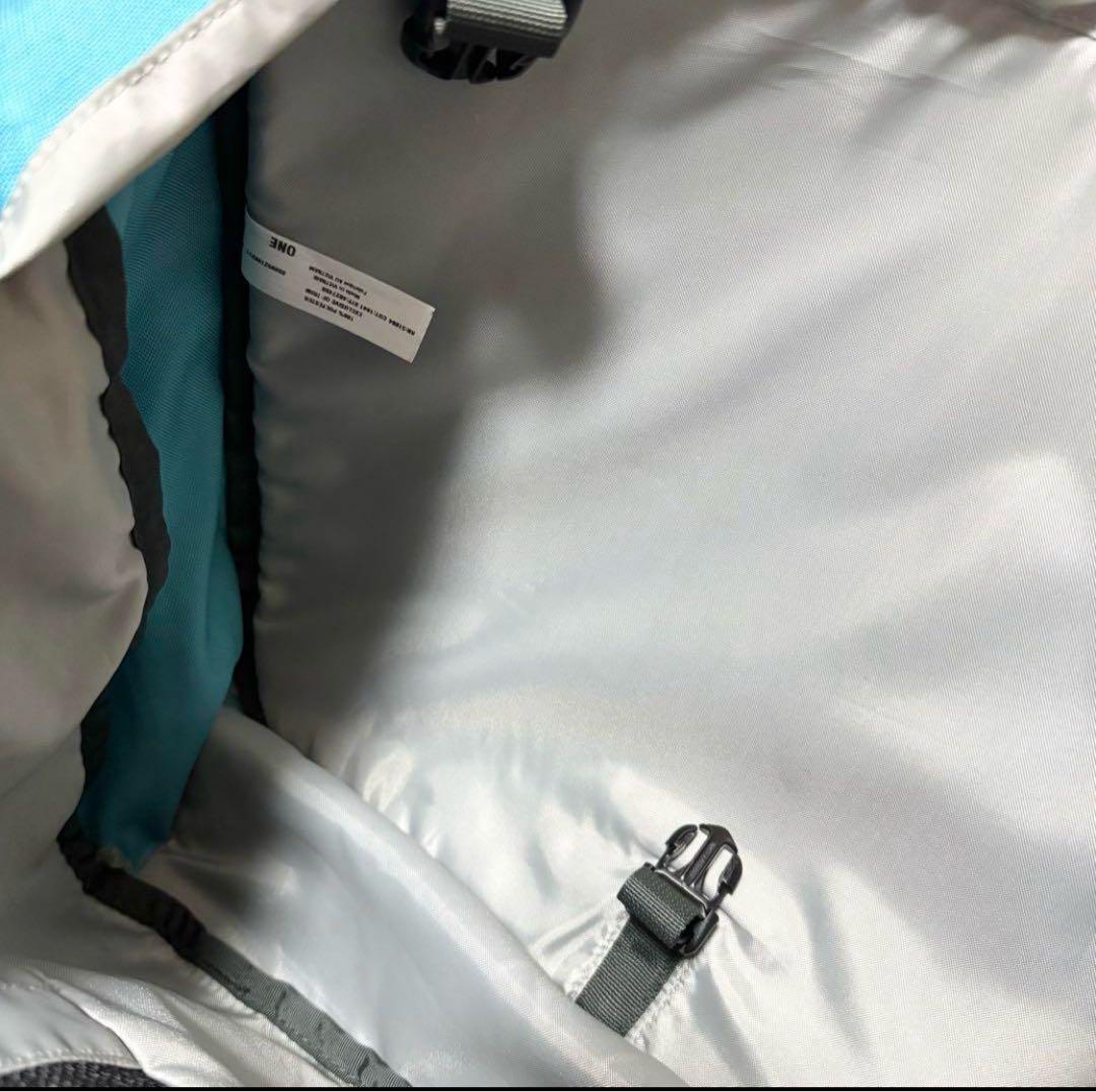 Patagonia HalfMass ターコイズブルー PCバッグ付　ハーフマス