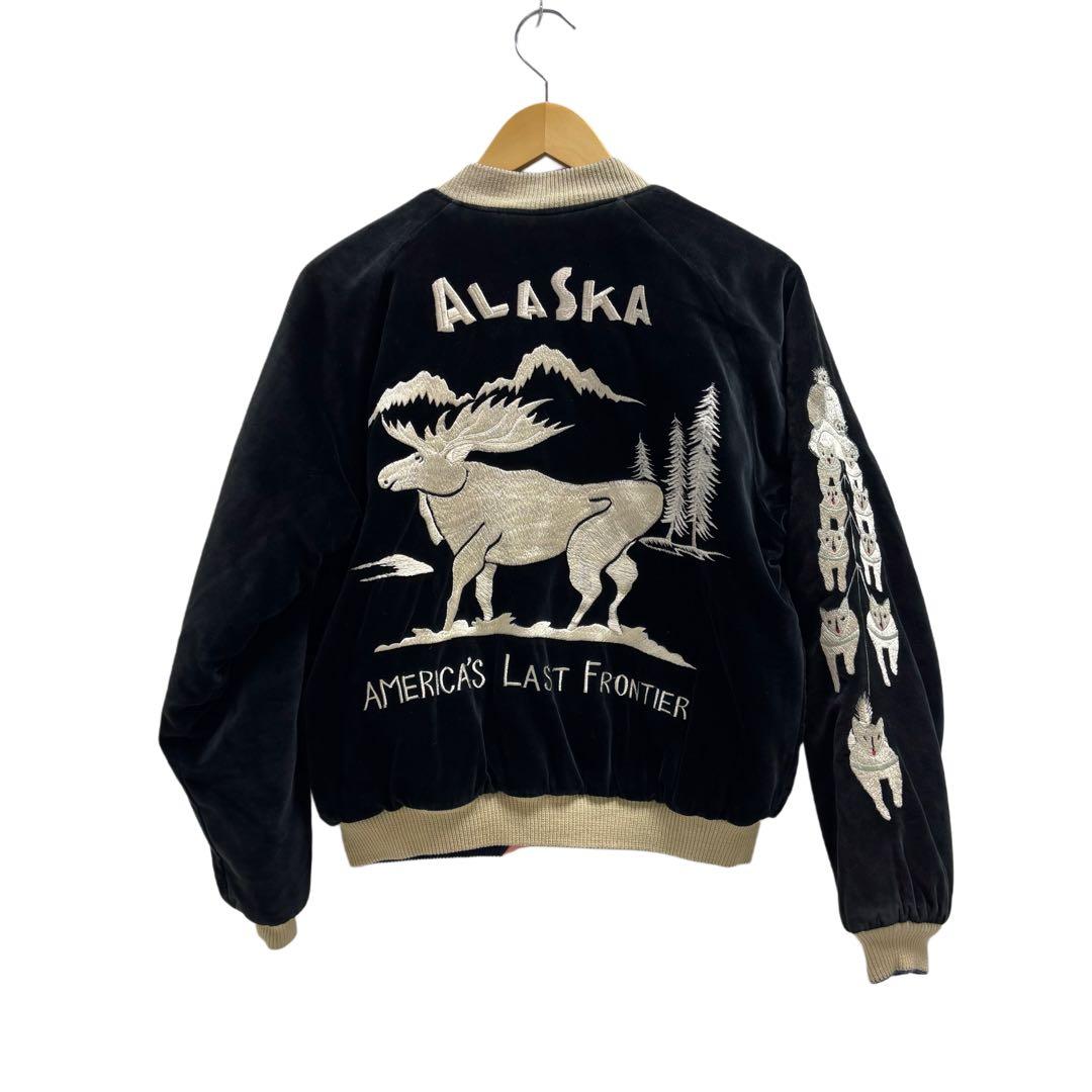 希少　美品　東洋エンタープライス　アラスカジャン　別珍　リバーシブル