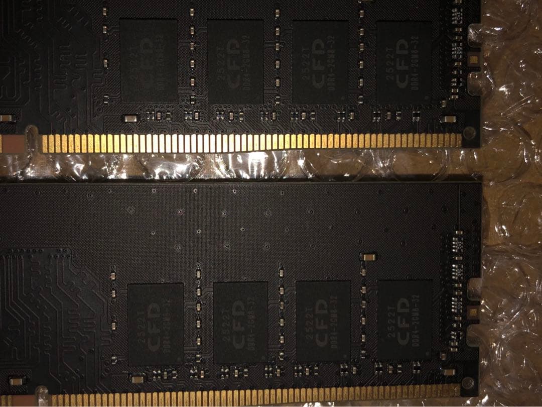 CFD メモリ16GB 2枚 W4U3200CS-16G 動作確認のみ