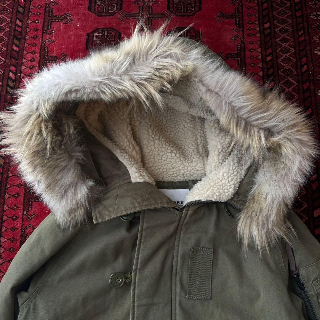 beamsboy n2b 短丈 フライトジャケット y2k ファー付き