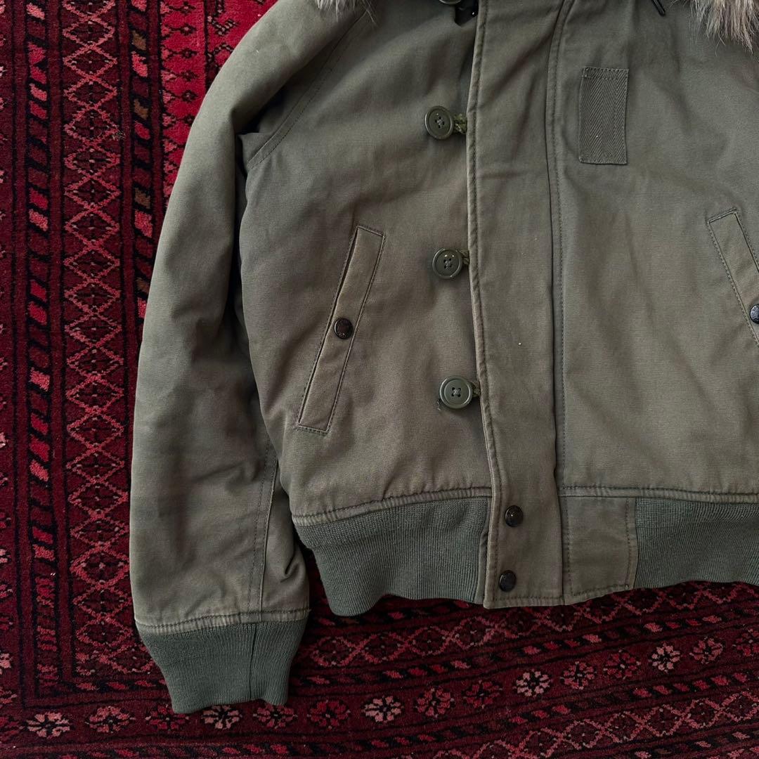 beamsboy n2b 短丈 フライトジャケット y2k ファー付き