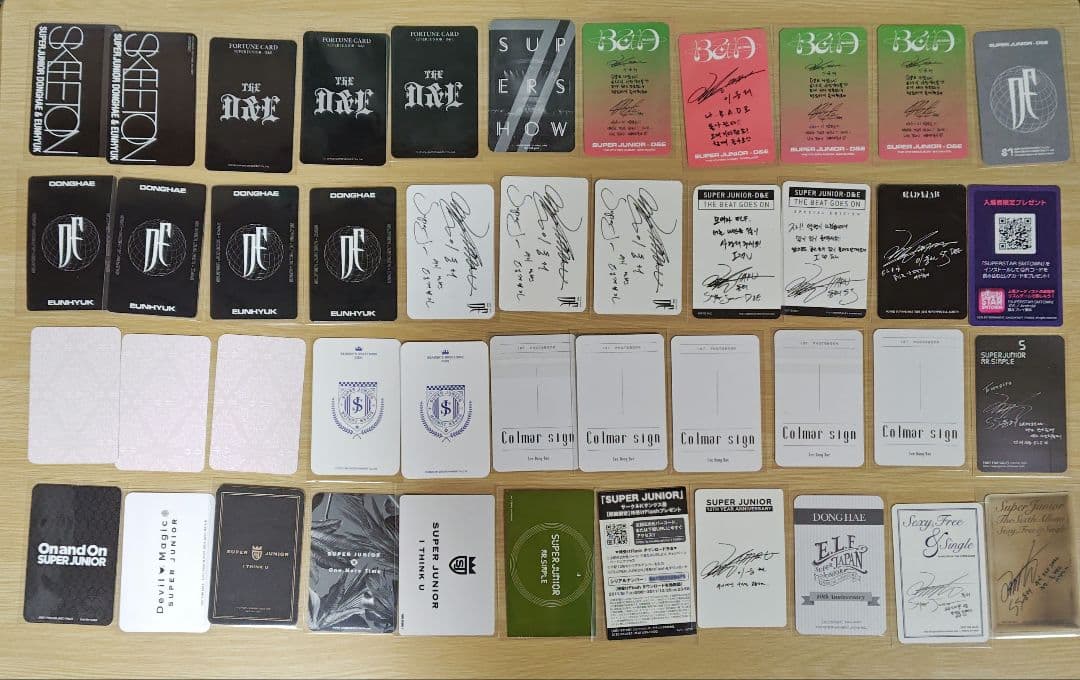 SUPER JUNIOR ドンヘ　トレカ　まとめ売り