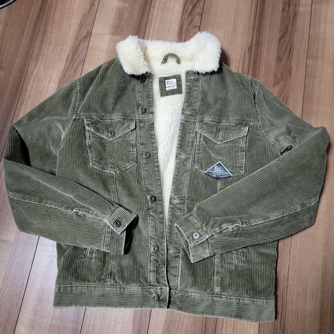 の*き様 着用一回Roy Rogers コーデュロイジャケット オリーブグリーン