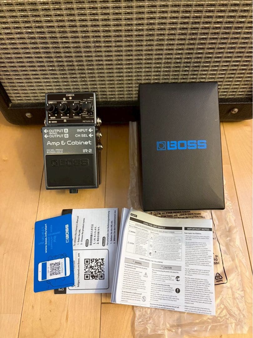 BOSS IR-2 Amp＆Cabinet 美品！