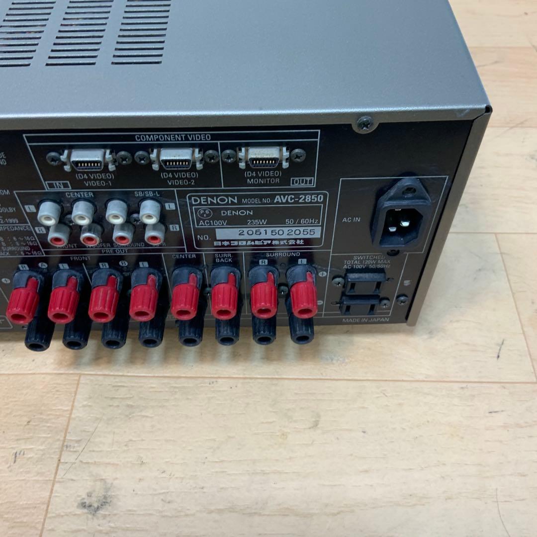 DENON AVアンプ　AVC-2850 2002年製