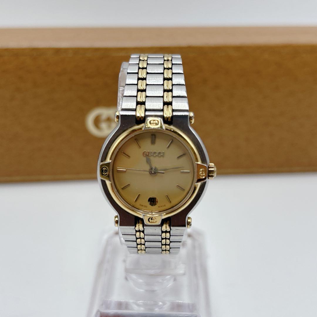 稼働 GUCCI vintage watch 9000L デイト 2281