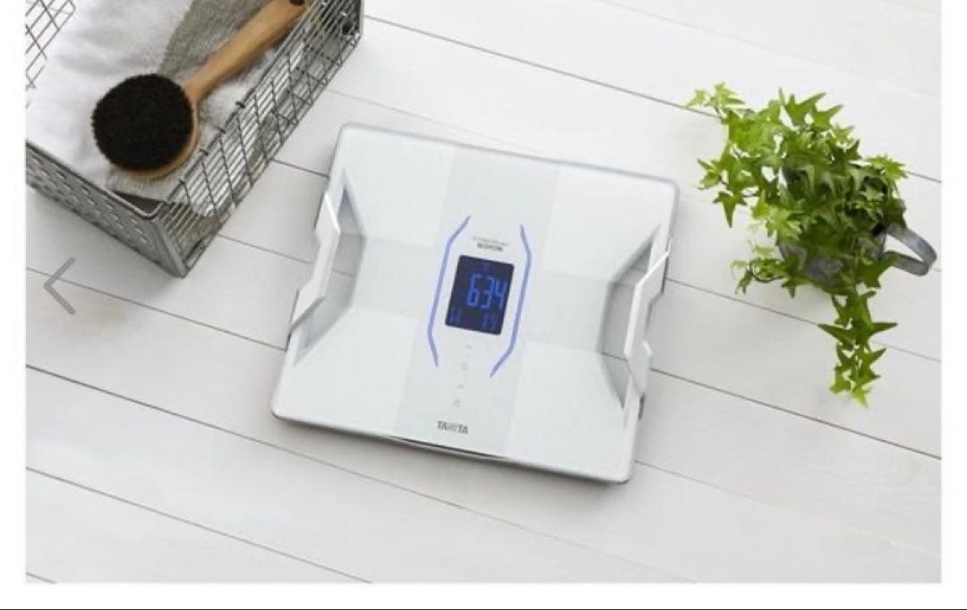 【新品・即発送】TANITA タニタ 体組成計 スマホ 日本製 ホワイト