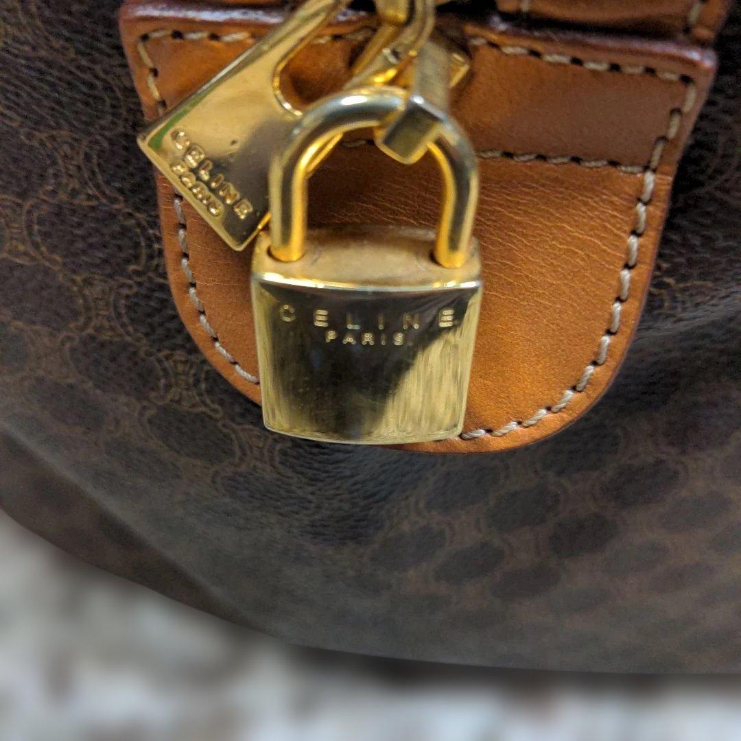 オールドセリーヌ　ボストンバッグ　CELINE マカダム