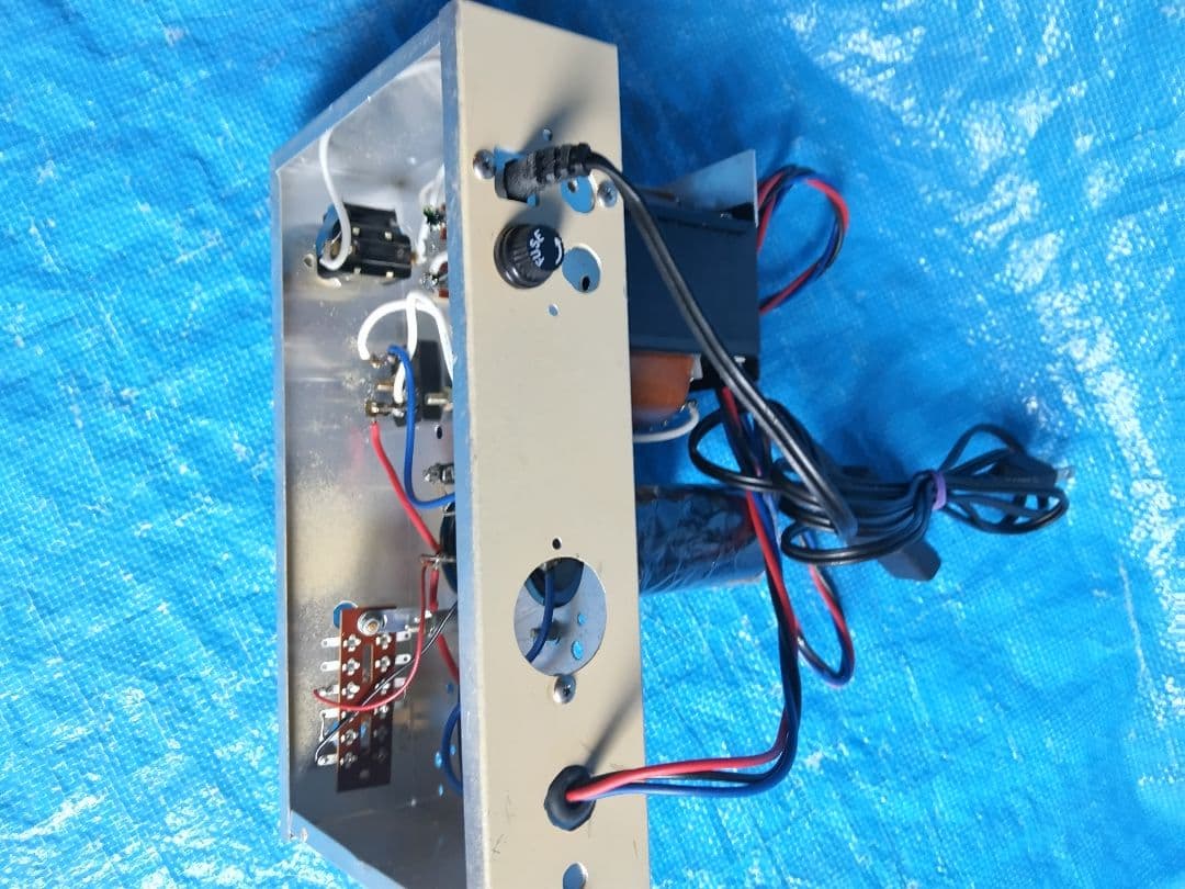 自作DC 30 V真空管アンプ用電源動作品の出品です。