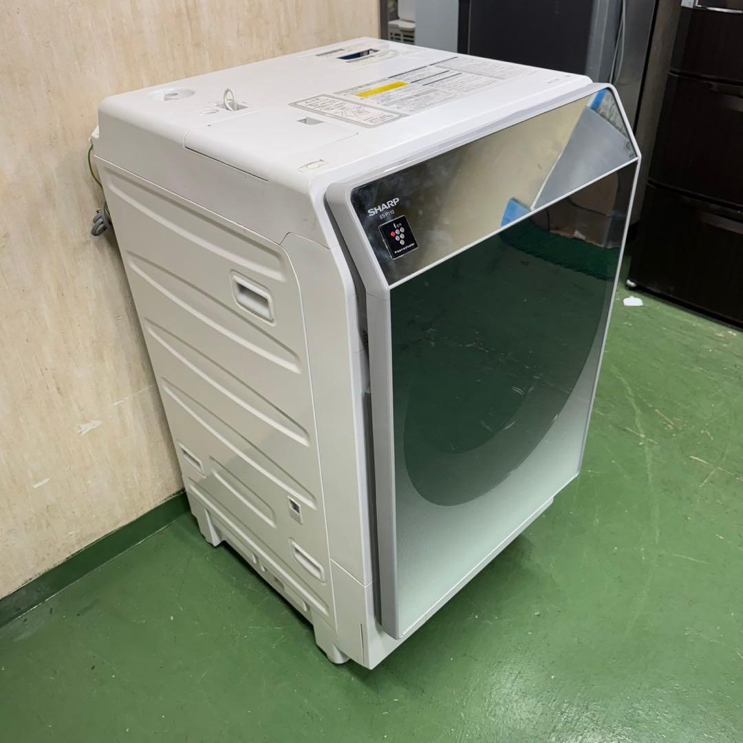 109★2018年製★シャープ　ドラム式洗濯機　11KG 熱乾燥　一人暮らし