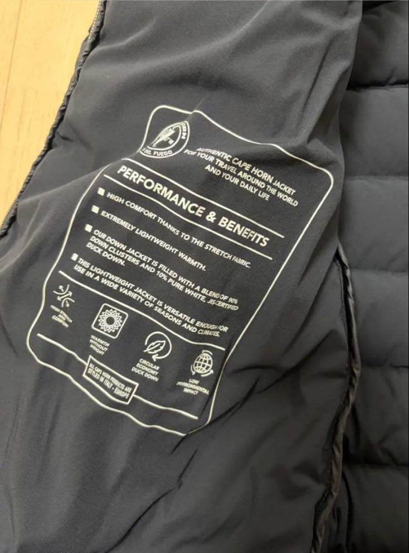 希少サイズ[46] CAPE HORN SALTA MURMASKYダウン