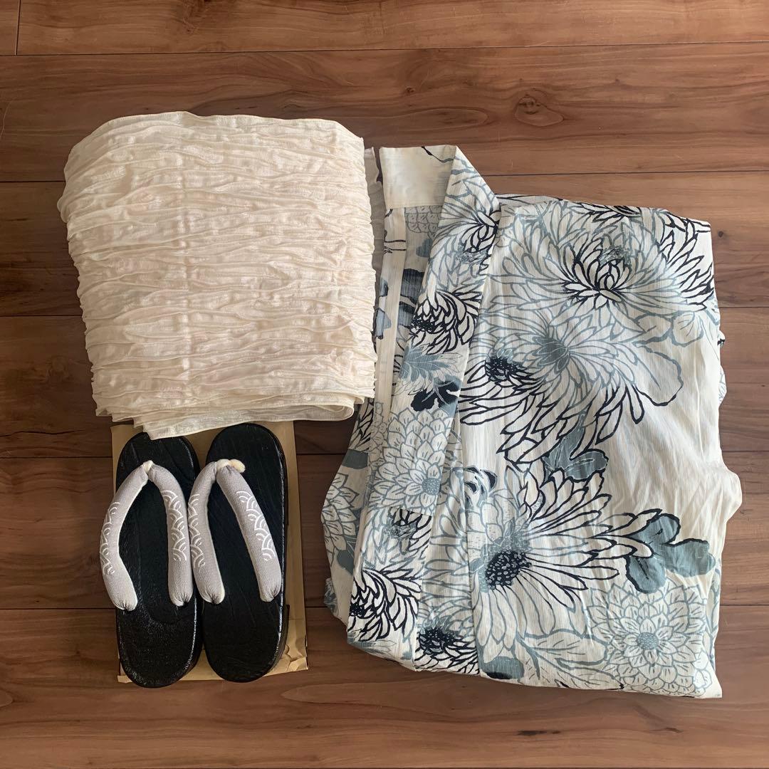 utatane 浴衣・帯・下駄セット