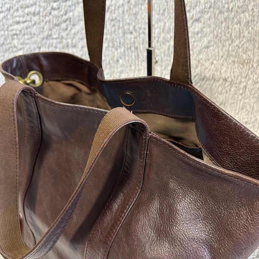 quadro クアドロ　2wayレザートートバッグ　シリアルNo.31153